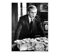 Posterlounge L'Affaire Thomas Crown Poster | 50 x 70 cm Noir et blanc Tableaux Décoration murale