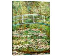 Posterlounge Le Bassin aux nymphéas, 1899 Tableau sur toile de Claude Monet 50 x 70 cm Vert Tableaux Décoration murale