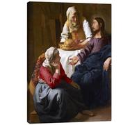 Posterlounge Le Christ dans la maison de Marthe et Marie Tableau sur toile