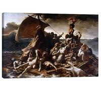 Posterlounge Le Radeau de La Méduse Tableau sur toile de Theodore Gericault 100 x 70 cm Tableaux Décoration murale