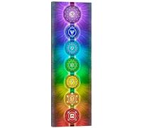 Posterlounge Les sept Chakras II Tableau sur toile