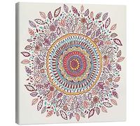 Posterlounge Mandala tournesol Tableau sur toile