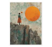 Posterlounge Me and My Sunflower Poster de DejaReve 13 x 18 cm Tableaux Décoration murale