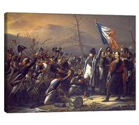 Posterlounge Napoléon au retour de l'île d'Elbe Tableau sur toile de Vasily Ivanovich Sternberg 40 x 30 cm Tableaux Décoration murale