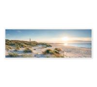 Posterlounge Paysage de dunes sur l’île de Sylt Poster de Jan Christopher Becke 90 x 30 cm Tableaux Décoration murale
