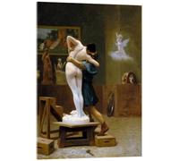 Posterlounge Pygmalion et Galatée Tableau en verre acrylique