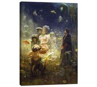 Posterlounge Sadko Tableau sur toile de Ilya Efimovich Repin 20 x 30 cm Réalisme Décoration murale