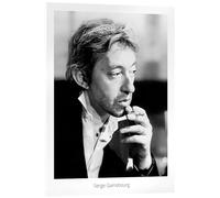 Posterlounge Serge Gainsbourg, 1978 Tableau en verre acrylique