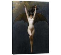 Posterlounge The Bat Woman I Tableau sur toile de Albert Joseph Pénot 30 x 40 cm Gris Tableaux Décoration murale