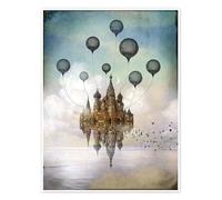 Posterlounge Voyage à l'est Poster de Catrin Welz-Stein 30 x 40 cm Tableaux Décoration murale