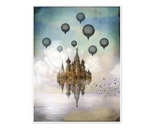 Posterlounge Voyage à l'est Poster de Catrin Welz-Stein 30 x 40 cm Tableaux Décoration murale