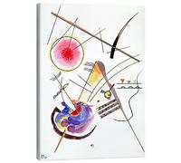 Posterlounge Watercolor from the Hess Guest Book Tableau sur toile | 60 x 80 cm de Wassily Kandinsky Déco colorée Tableaux Décoration murale