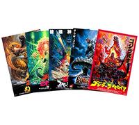 PosterOffice Lot de 5 affiches de film Godzilla (Gojira) 27,9 x 43,2 cm - Impressions certifiées garanties avec numérotation holographique pour l'authenticité. Chaque affiche mesure 27,9 x 43,2 cm.