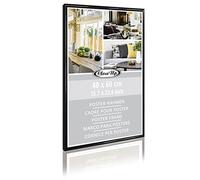 Posterrahmen 40 x 60 cm Kunststoff schwarz