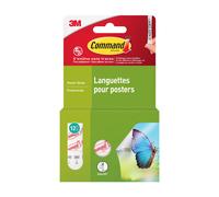 Posters à languette amovible Blanc Petit modèle