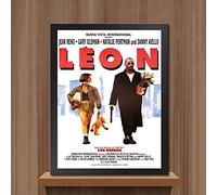 Posters,Affiche De Film, Leon The Professional Pop Art Impressions sur Toile Home Wall Decor, Teen Bedroom Art Paintings, Bar Room Decoration, Affiches pour Les Murs De La Chambre_50X70Cm