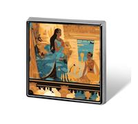 Posters Ancient Egyptian Art And Culture Brooch Pins for Women Men Square Collar Lapel Pins Coat Jacket Accessories