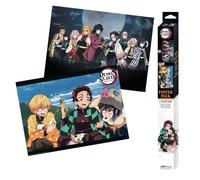 Set 2 Posters Chibi Demon Slayer Séries 2x4