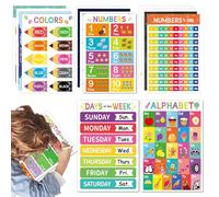 Posters Éducatifs Pour D'Âge Préscolaire | Tableau Des Formes Géométriques 28x43 Cm | Affiches Pédagogiques Pour École Maternelle, Maison, Classe, Décoration Murale