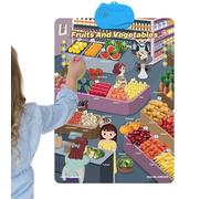 Posters éducatifs pour enfants | Jouets interactifs amusants pour développement - Outils de lecture pour enfants, pour fêtes, anniversaires, maison et salon, intérieur et extérieur, école, temps