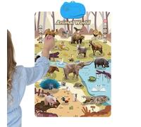 Posters Éducatifs pour ,Jouets de Développement Interactifs Amusants avec Son | Affiches De Classe - pour Vacances Anniversaire Maison Salon Intérieur École Et Temps Quotidien en Famille