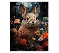 Posters Et Arts Décoratifs Affiches Vintage De Paysage Forestier, Animaux Sauvages De La Jungle, Fleurs, Lion, Tigre, Peinture Sur Toile, Art Mural Nordique, Décoration D'intérieur(H,20x30cm)