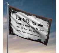 Posters For College Dorm Love, Life And Humility : A Germanic Reflection On Existence Flag Desk Accessories For Men Funny Room Decor (120 x 180 cm)