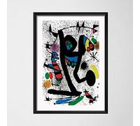 Posters,Tableau Decoration Murale,Joan Miro Modern Surrealism Art Paintings, Abstract Picture Retro Art Canvas Painting Poster, Wall Home Decor, Affiches Pour Les Murs De La Chambre Adulte-6_30X40Cm