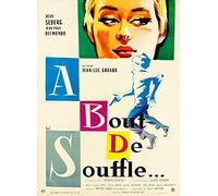 PostersAndCo ™ A Bout de Souffle Film Rkgz-Poster/Reproduction HQ 50x70cm d'une Affiche Cinéma