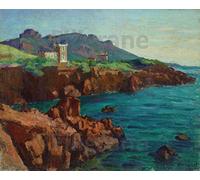 PostersAndCo ™ Albert MARQUET AGAY Rtvt-Poster/Reproduction HQ 60x80cm d'un Tableau