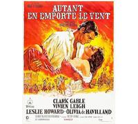 PostersAndCo ™ Autant en EMPORTE Le Vent Film Rcuf - Poster/Reproduction HQ 60x80cm d'une Affiche Cinema
