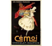 PostersAndCo ™ CéMOI Chocolat Rymo-Poster/Reproduction HQ 60x90cm d'une Affiche Vintage/Ancienne