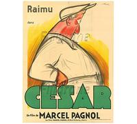 PostersAndCo ™ CéSAR Film Rfkc-Poster/Reproduction HQ 40x60cm d'une Affiche Cinéma