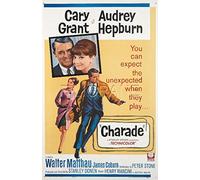 PostersAndCo ™ Charade Cary Grant Film Rtpk-Poster/Reproduction HQ 50x70cm d'une Affiche Cinéma
