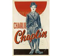 PostersAndCo ™ Charlie Chaplin Rjdg-Poster/Reproduction HQ 40x60cm d'une Affiche Vintage/Ancienne