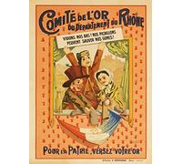 PostersAndCo ™ COMITé Or GUIGNOL Ruvt-Poster/Reproduction HQ 45x60cm d'une Affiche Vintage/Ancienne