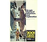 PostersAndCo ™ Film 2001 L'ODYSSéE de l'espace Rpwu-Poster/Reproduction HQ 60x90cm d'une Affiche Cinéma