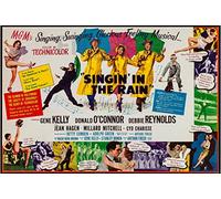 PostersAndCo ™ Film Singin in The Rain Rnsn-Poster/Reproduction HQ 50x70cm d'une Affiche Cinéma