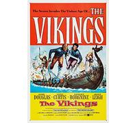 PostersAndCo ™ Film The Vikings Rzao-Poster/Reproduction HQ 40x60cm d'une Affiche Cinéma