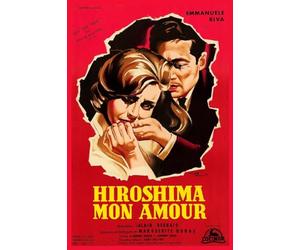 PostersAndCo ™ Hiroshima Mon Amour Film Rnsr-Poster/Reproduction HQ 40x60cm d'une Affiche Cinéma
