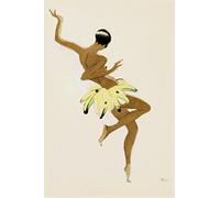 PostersAndCo ™ Joséphine Baker Rgsv-Poster/Reproduction HQ 60x90cm d'une Affiche Vintage