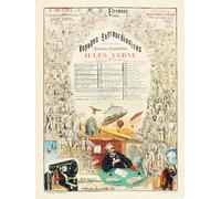 PostersAndCo ™ Jules Verne Voyages Extraordinaires Hetzel Rjxq-Poster/Reproduction HQ 45x60cm d'une Affiche Vintage