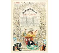 PostersAndCo ™ Jules Verne Voyages Extraordinaires Hetzel Rjxq-Poster/Reproduction HQ 50x70cm d'une Affiche Vintage/Ancienne