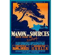 PostersAndCo ™ Manon des Sources Film Ranh- Poster/Reproduction HQ 70x90cm d'une Affiche Cinéma