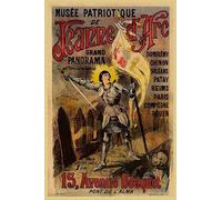 PostersAndCo ™ MUSéE Jeanne d'arc Rxsy-Poster/Reproduction HQ 40x60cm d'une Affiche Vintage/Ancienne