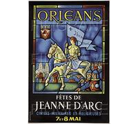 PostersAndCo ™ ORLéANS Jeanne d'arc Rrzs-Poster/Reproduction HQ 60x80cm d'une Affiche Vintage/Ancienne