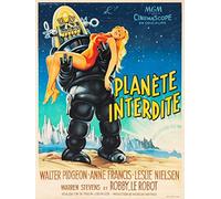 PostersAndCo ™ PLANETE Interdite Film Rspk-Poster/Reproduction HQ 60x80cm d'une Affiche Cinéma