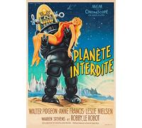 PostersAndCo ™ PLANETE Interdite Film Rspk-Poster/Reproduction HQ 70x100cm d'une Affiche Cinéma