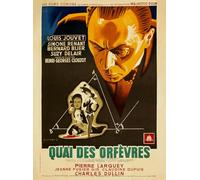 PostersAndCo ™ Quai des ORFèVRES Film Rmxb-Poster/Reproduction HQ 60x80cm d'une Affiche Cinéma