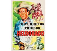 PostersAndCo ™ Roy Rogers Film HELDORADO Rznc-Poster/Reproduction HQ 60x90cm d'une Affiche Cinéma